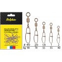 Delphin Rolling swivel with Crosslock snap B-04