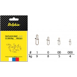 Delphin Fastlock Snap C-01/10ks - karabinky