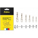 Delphin Rolling Swivel with Fastlock Snap B-01