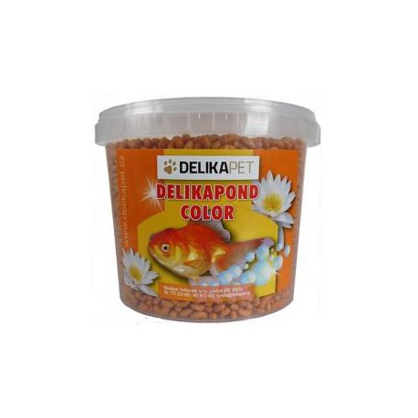 Krmení jezírkové ryby COLOR 3 l kyblík (500g)