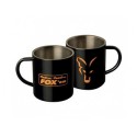 Fox Nerezový hrnek Stainless Black XL Mug 400ml 