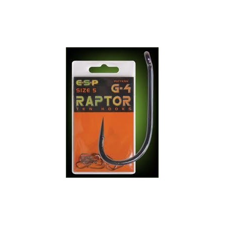 Háčky E.S.P. Raptor G-4 vel.10