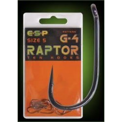 Háčky E.S.P. Raptor G-4 bez protihrotu