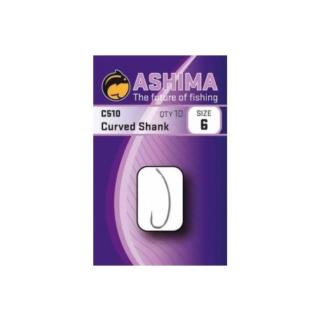 Háček Ashima C510 Curved Shank 