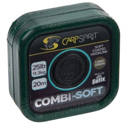 Carp Spirit Combi Soft-Coated Braid- Camo Green 20m 25lb