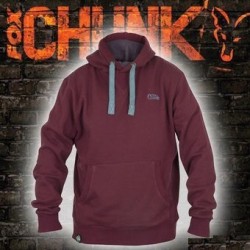 Fox Mikina s kapucí Chunk Ribbed Hoody Burgundy S