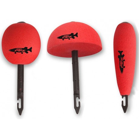 Quantum Plováky Mr. Pike Bait Pop Up Kit Red 3 ks 