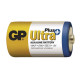 Alkalická baterie GP Ultra Plus LR20 (D), blistr 2kusy