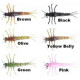 NYMFY 3D TPE MAYFLY NYMPH 5cm 2,5g