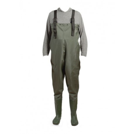 ZEBCO Prsačky PVC wader green