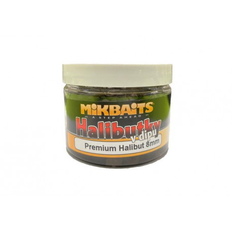 Mikbaits Halibutky v dipu 150ml 