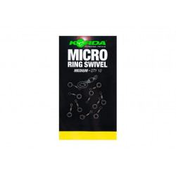 Korda Obratlík s kroužkem Micro Ring Swivel 10ks medium 