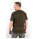  Fox Triko Camo/Khaki Chest Print T-Shirt 