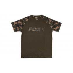  Fox Triko Camo/Khaki Chest Print T-Shirt 