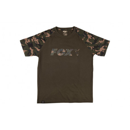  Fox Triko Camo/Khaki Chest Print T-Shirt 