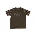  Fox Triko Camo/Khaki Chest Print T-Shirt 