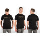  Fox Triko Black/Camo Chest Print T-Shirt 