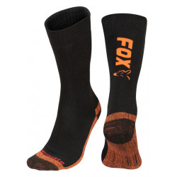 Fox Ponožky Collection Thermolite long sock Black/Orange