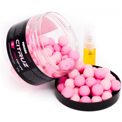 Nash Plovoucí boilies Citruz Pop Ups pink + 3 ml spray