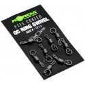 Korda Obratlík s kroužkem PTFE QC Ring Swivel 8ks 