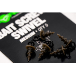 Korda Obratlík s kolíkem Micro Ring Swivel Bait Screw 