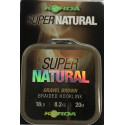 Korda šňůrka Super Natural Brown 20m 18lb (8,2kg)