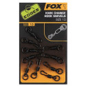 Obratlík Fox Edges Kwik Change Hook Swivels 10ks vel. 7