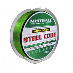 Mistrall Pletená Šňůra S Ocelovým Jádrem Admuson Steel Core 5 m 