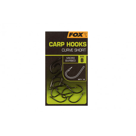 Fox Háčky Carp Hook Curve Shank Short 10ks 