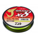 Daiwa pletená šňůra J-Braid Grand X8E 150m Chartreuse 