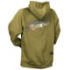 Korda mikina Kore TK Hoodie Dark Olive