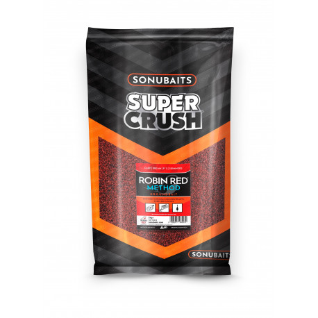 Sonubaits Method Mix Super Crush Robin red 2kg 