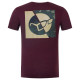 Korda Tričko LE Split Tee Burgundy XXXL