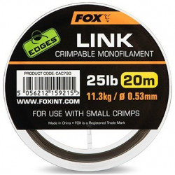 Fox Link Crimpable Monofilament 20 m