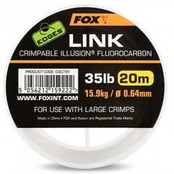 Fox Fluorocarbon Edges Link Illusion Čirý 20m