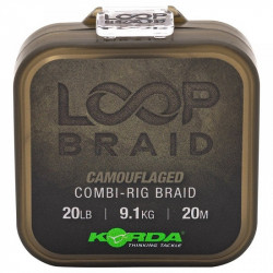 Korda Návazcová Šňůrka Loop Braid 20lb 20m