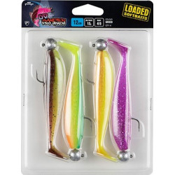 Fox Rage Gumová Nástraha Zander Pro Shad Loaded Mixed UV Colour Pack