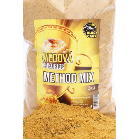 Black Carp Method Mix MEDOVÁ KUKUŘICE 2kg