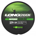Korda Ujímaný Vlasec LongChuck Tapered Mainline Green - 0,30-0,47mm 12-30lb