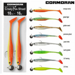 Cormoran Crazy Fin Shad ready to fish 10cm 16g 2kusy