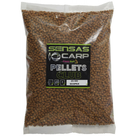 Sensas Pelety Club Scopex 1kg 