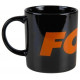 Fox Hrnek Collection Ceramic Mug Black Orange 350 ml