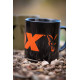 Fox Hrnek Collection Ceramic Mug Black Orange 350 ml