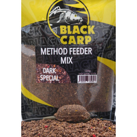 Black Carp Method feeder mix Dark special 1200g