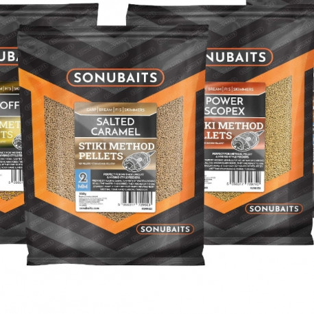Sonubaits Stiki Method Pellets 2mm 650g Salted Caramel