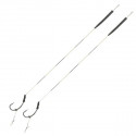 Kaprový Návazec Mikado Blow Back Rig Coated 23cm/25lb 2kusy