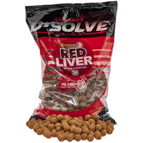 Starbaits -Solve Boilies Red Liver 2,5kg 20mm