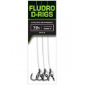 Fox Návazce Carp Ready Rigs Fluoro D-Rig 3 ks