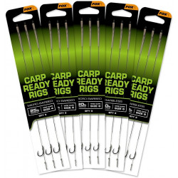 Fox Návazce Carp Ready Rigs Wide Gape Barbless 3 ks 