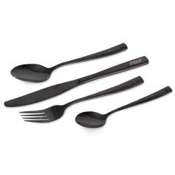 Fox Sada Příborů Black Stainless Cutlery Set